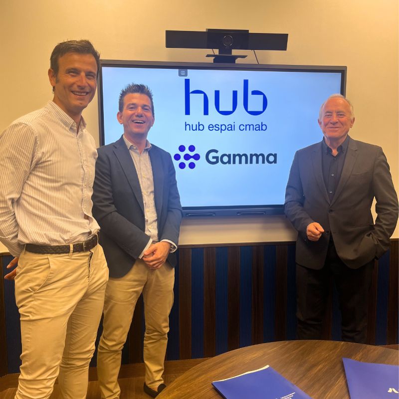 Gamma y el Col·legi de Mediadors d’Assegurances de Barcelona firman un acuerdo para impulsar la digitalización del sector asegurador